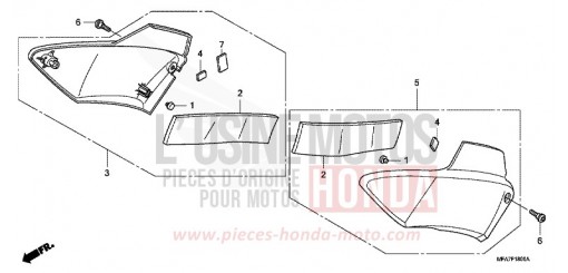 COUVERCLE LATERAL CBF10007 de 2007